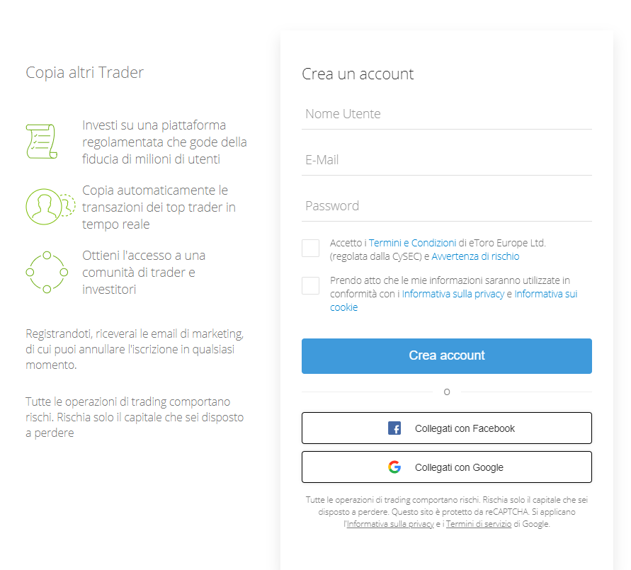 login etoro