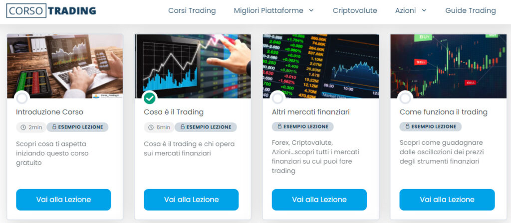 lezioni corso trading gratuito